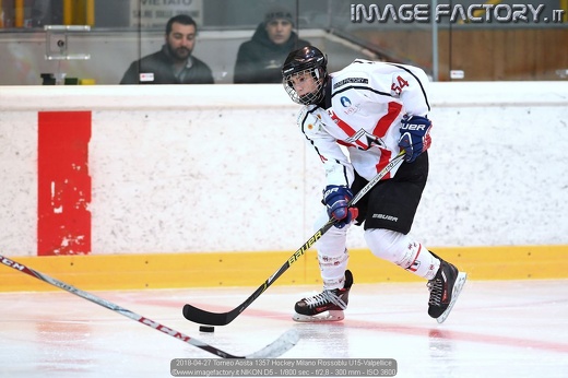 2018-04-27 Torneo Aosta 1357 Hockey Milano Rossoblu U15-Valpellice